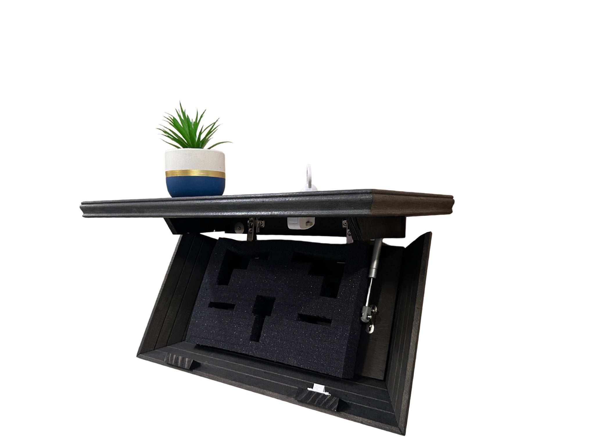 Floating concealment shelf, Hidden storage,Moose Concealment hotsell Storage, Tactical Wall Shelf